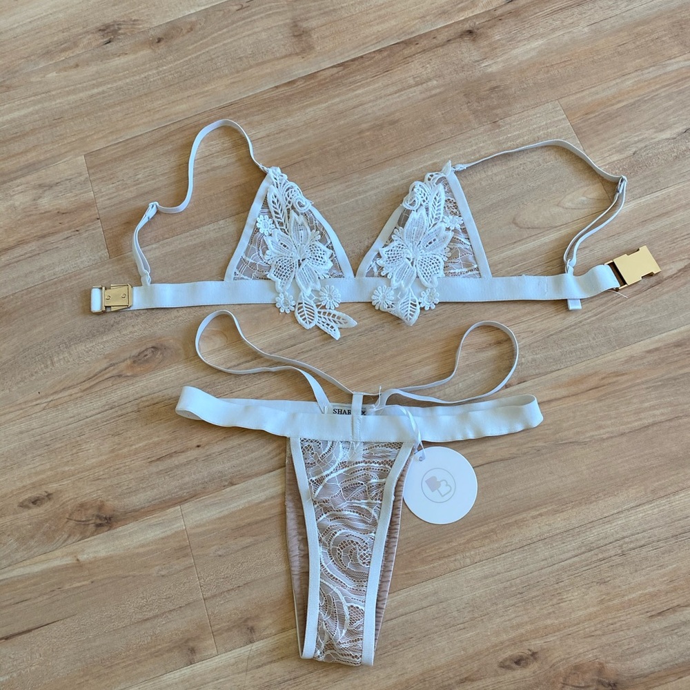 Bralette and thong set